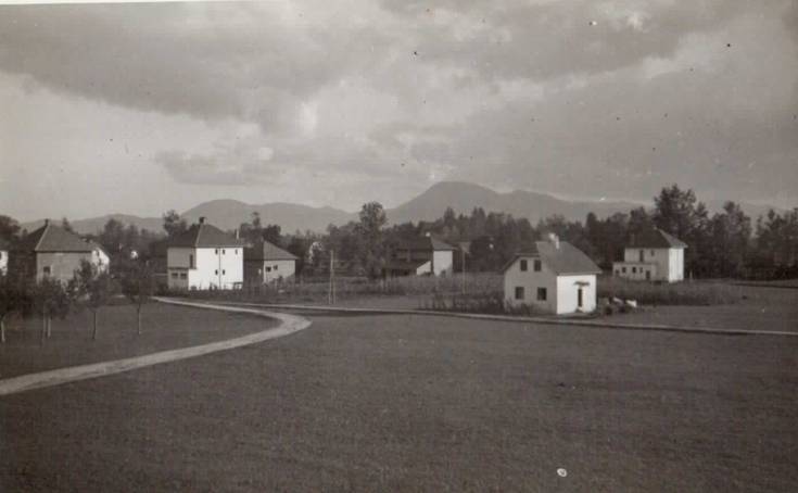 Spodnji del Vrhovcev pred 2. svetovno vojno (1939)